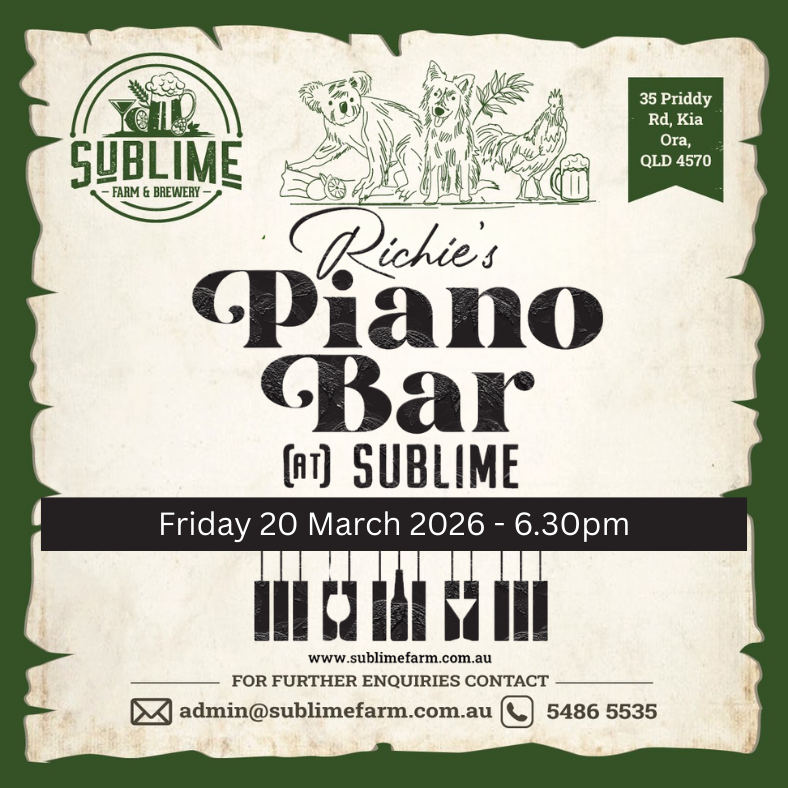 Richie’s Piano Bar – Friday 20 March 2026