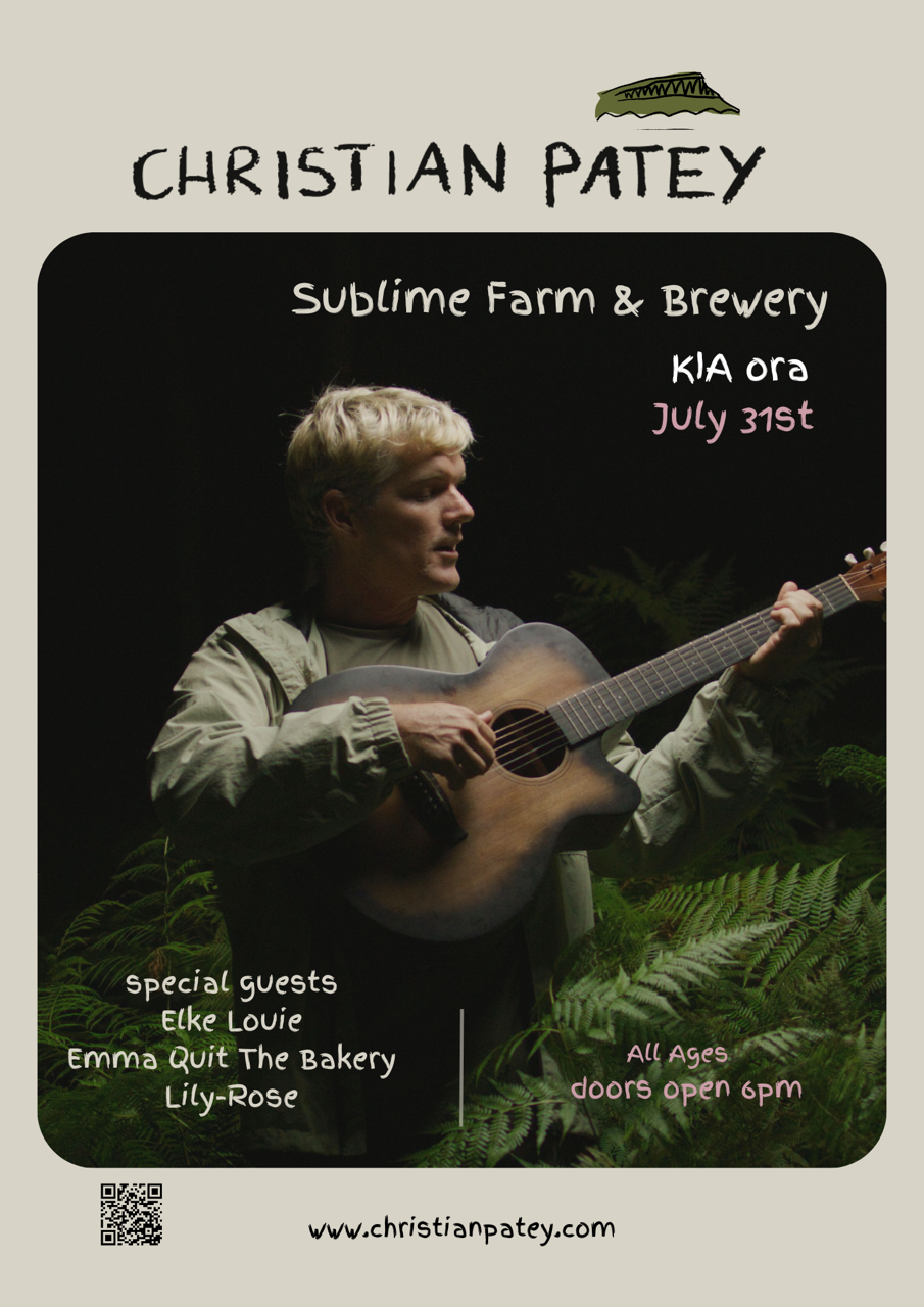 Christian Patey – Friday 31 July 2026 (Ticketed Show)