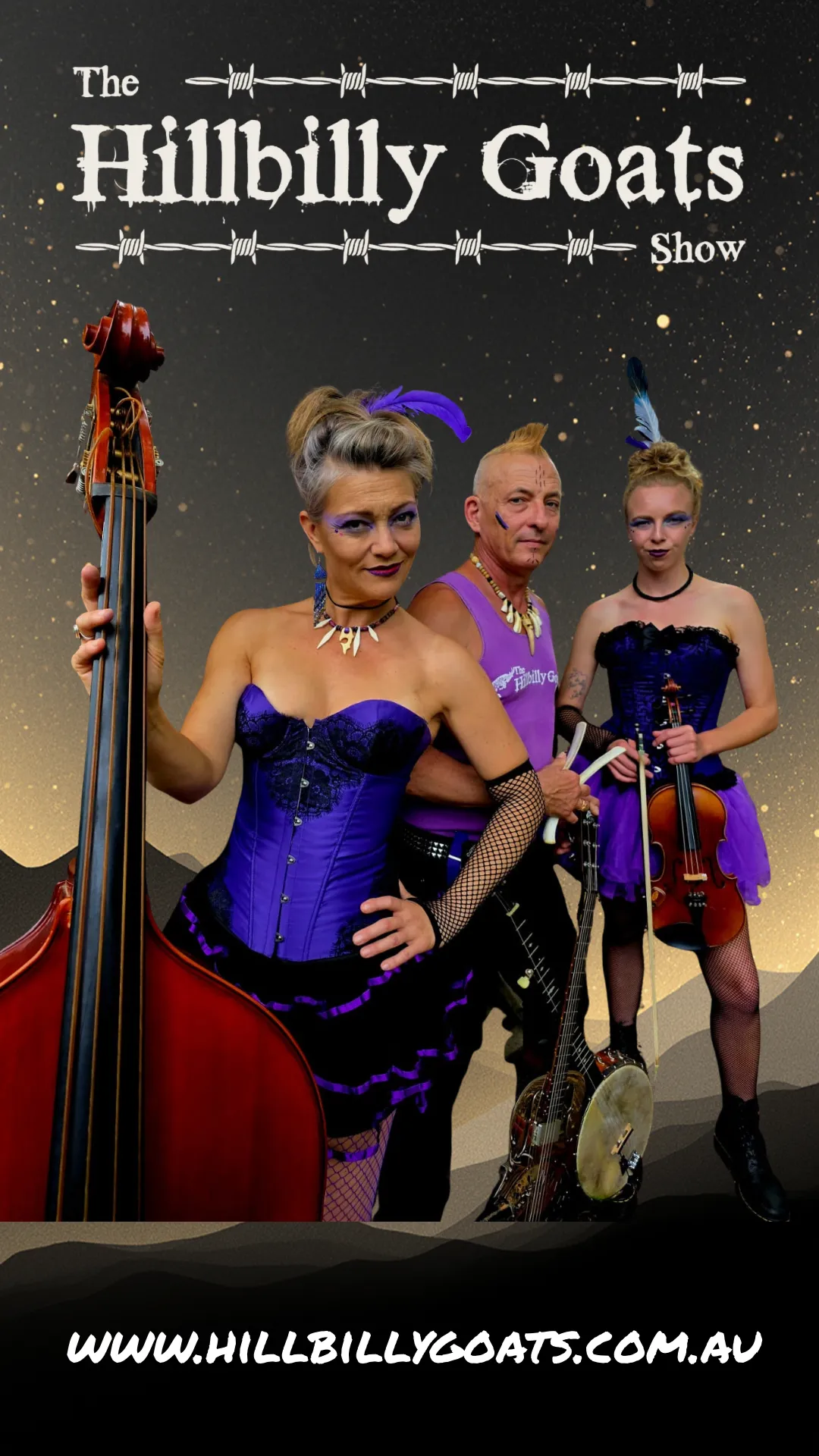 The Hillbilly Goats – Sat 5 Dec (Ticketed Show)