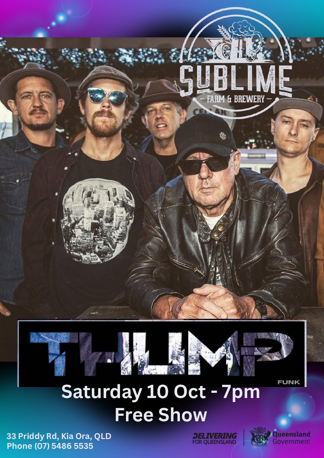T H U M P – Sat 10 Oct – 7pm